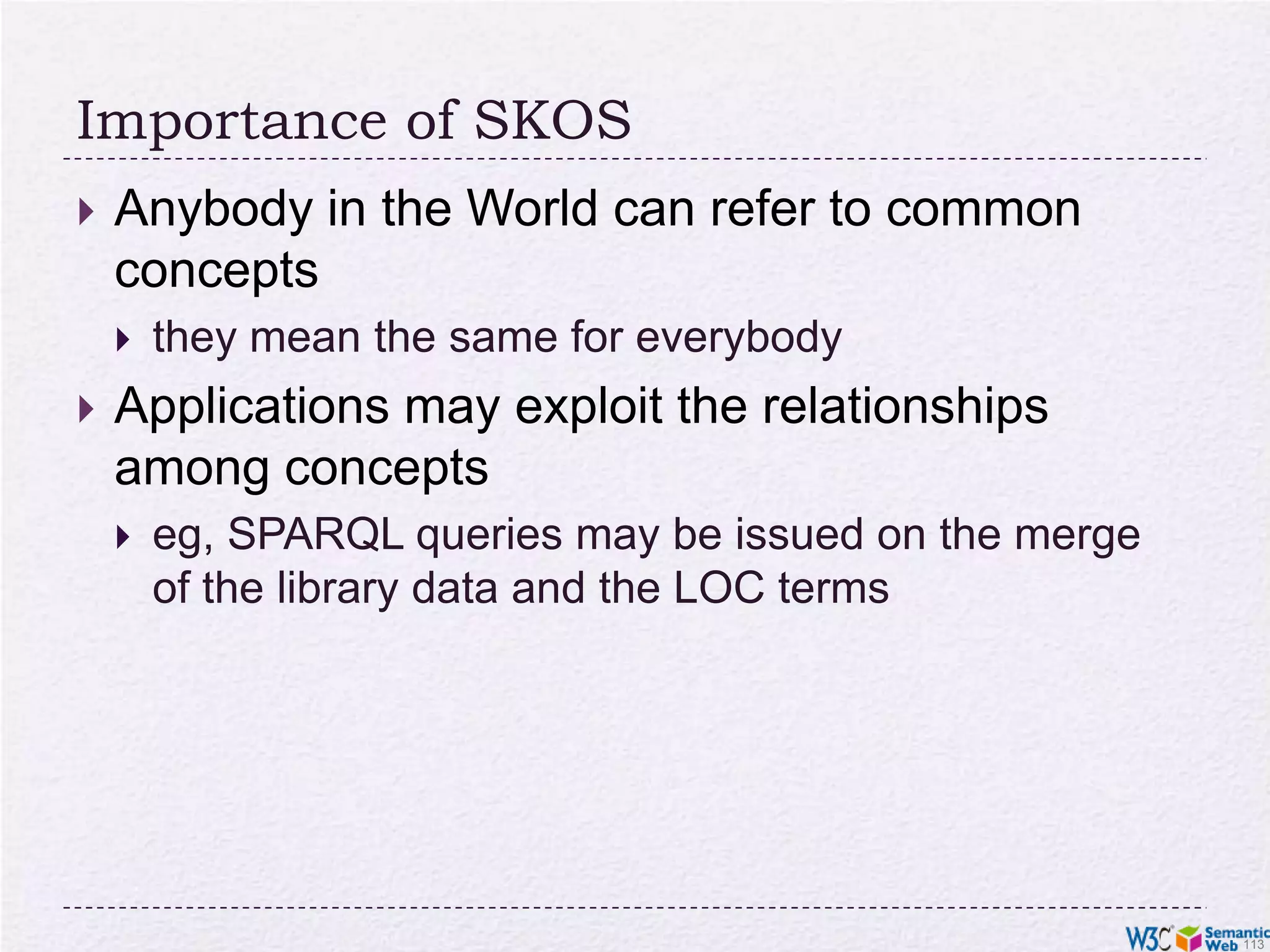Example: the term “Fiction”, as defined by the Library of Congress