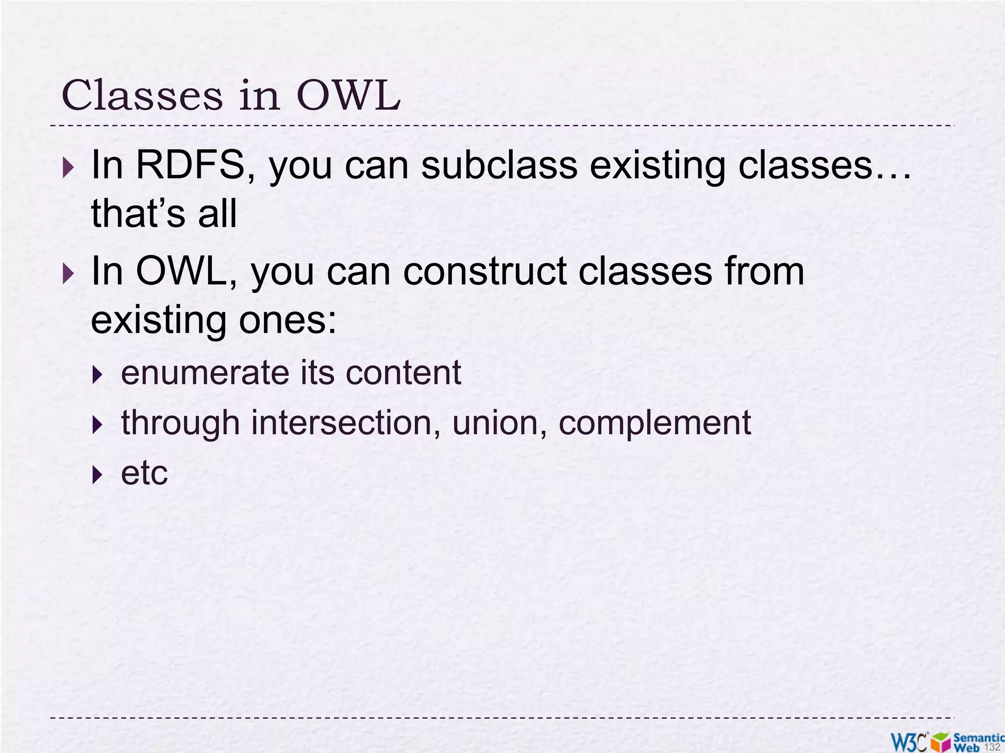 KeysInverse functional properties are important for identification of individualsthink of the email examplesBut… identification based on one property may not be enough