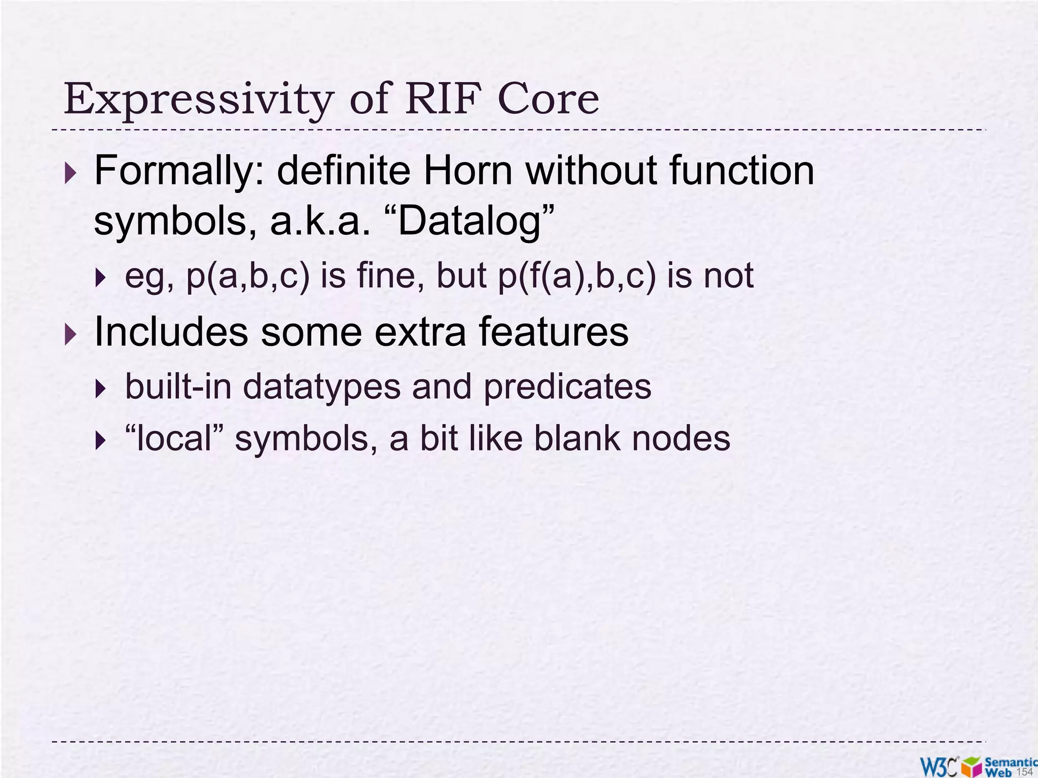 Things you may want to expressp:Novelrdf:type?np:page_number?n>500p:buys?x?xmep:price:€p:currencyrdf:value?z?z<20