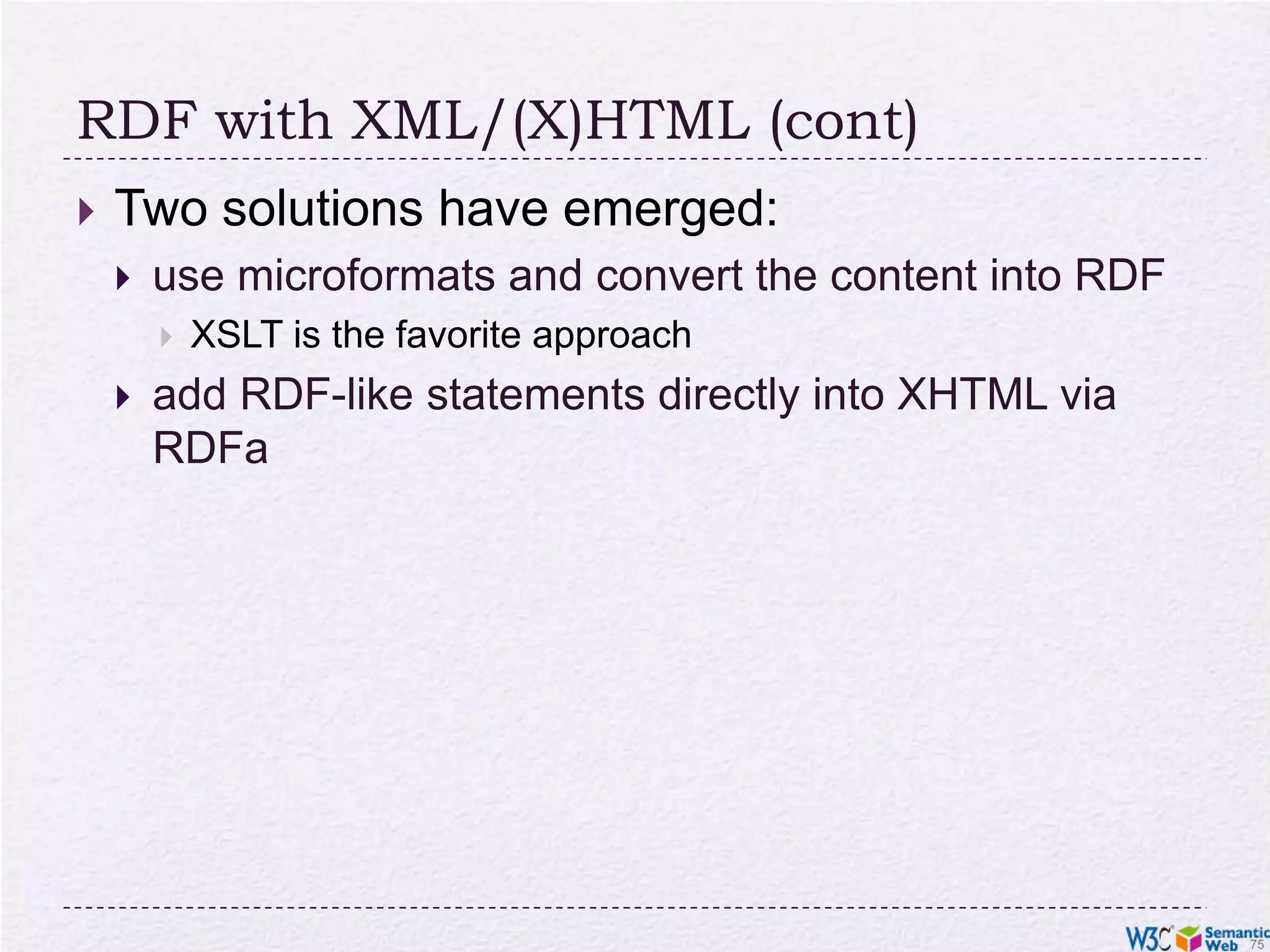 How to get and create RDF Data?