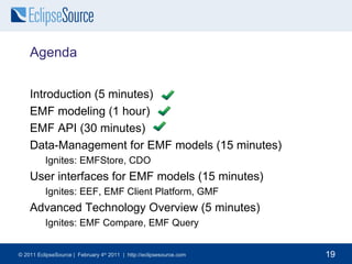 + Stable standard for many model-related technologies  