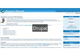 Drupal
 