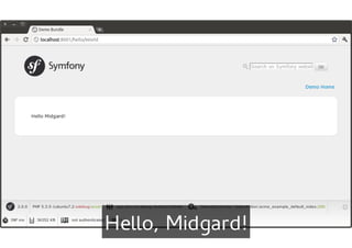 Hello, Midgard!
 