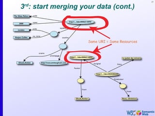 21


3rd: start merging your data (cont.)
 