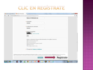 Regístrate