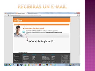 Confirmar La Registración
