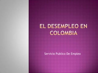 Servicio Publico De Empleo