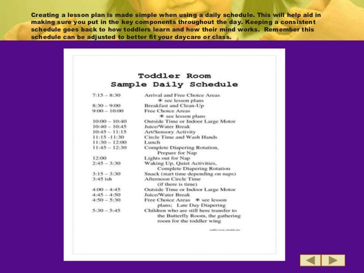 Create Effective Lesson Plans For Toddlers