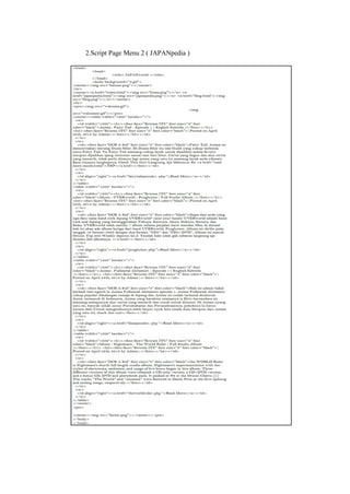 2.Script Page Menu 2 ( JAPANpedia )
 