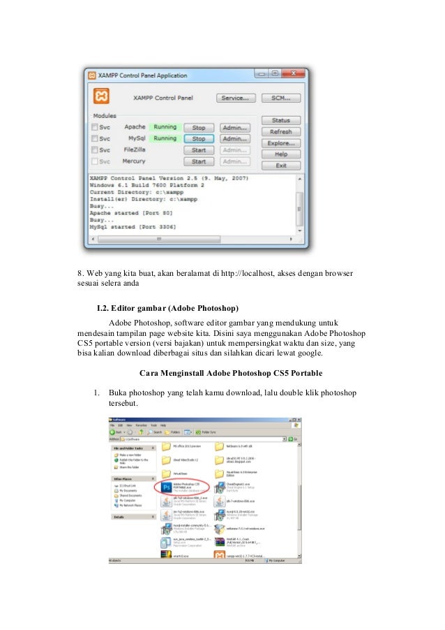 Tutorial Pembuatan Aplikasi Website Beserta Databasenya Tutorial Pembuatan Aplikasi Website Beserta Databasenya