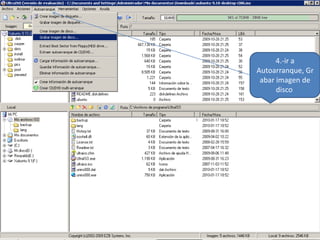 4.-ir a
Autoarranque, Gr
abar imagen de
disco

 