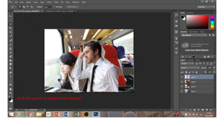 And Ctrl and D to deselect the outline.
 
