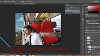 Use the pen tool to draw around the image on the new layer, you should pick
out some details
 