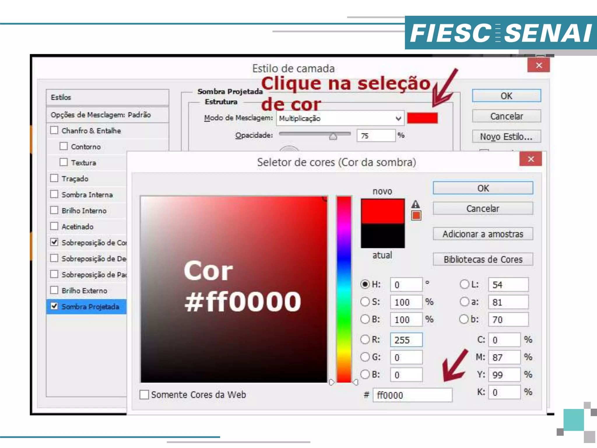 Photoshop CS6 - Texto de fogo realista
