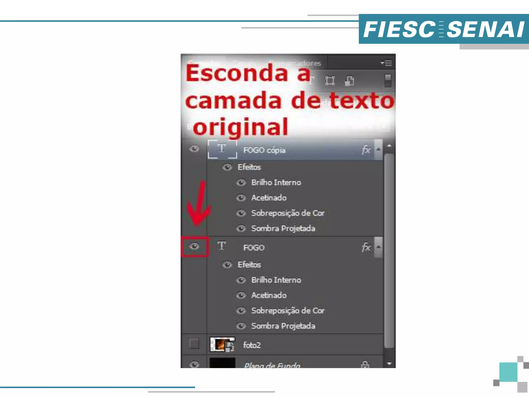 Photoshop CS6 - Texto de fogo realista
