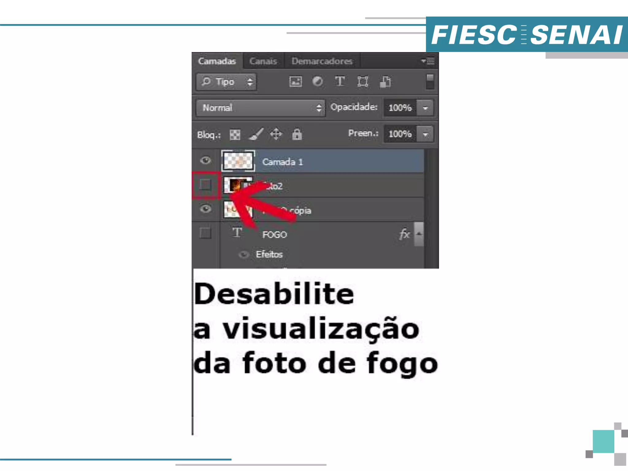 Photoshop CS6 - Texto de fogo realista