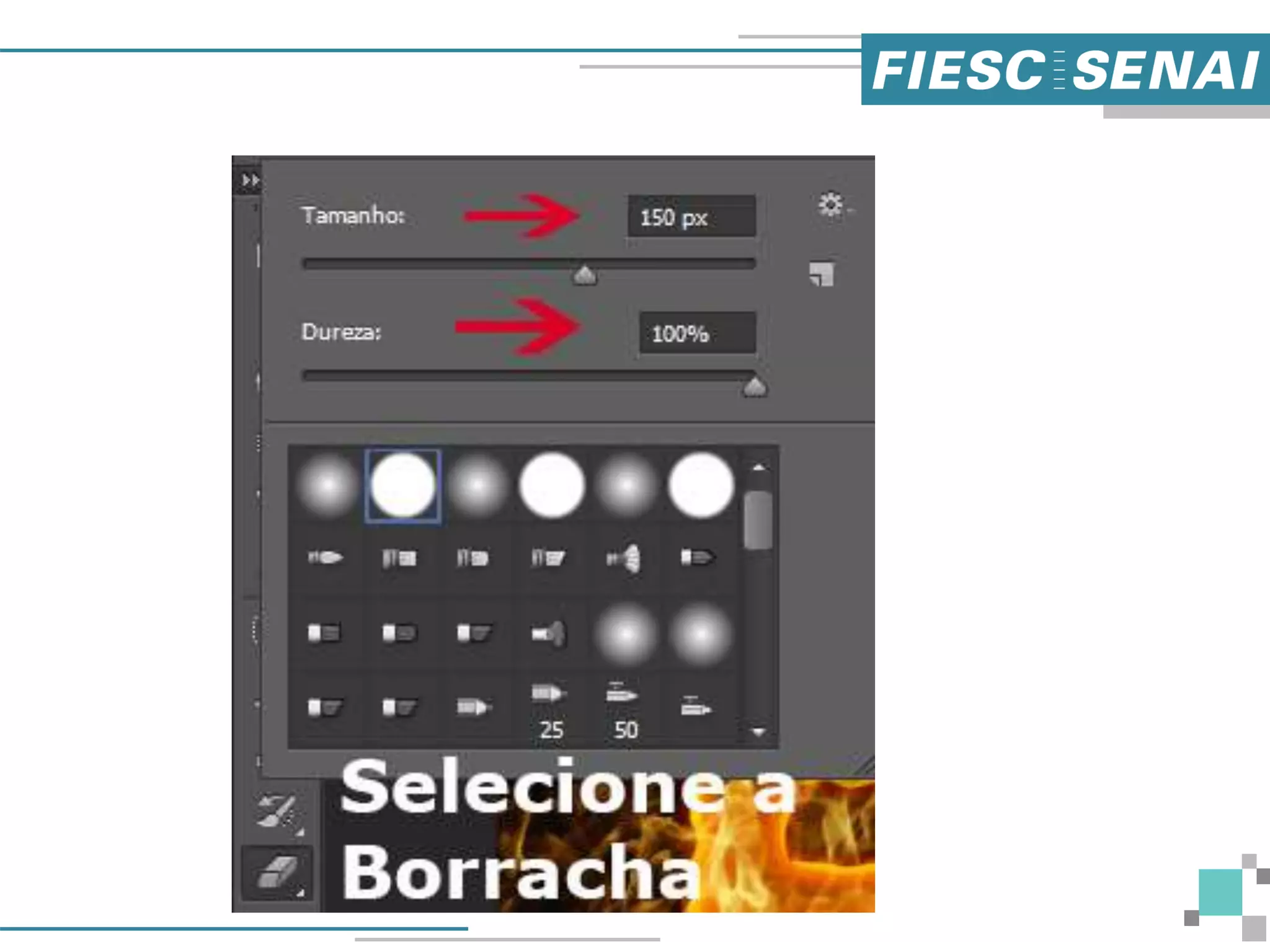 Photoshop CS6 - Texto de fogo realista