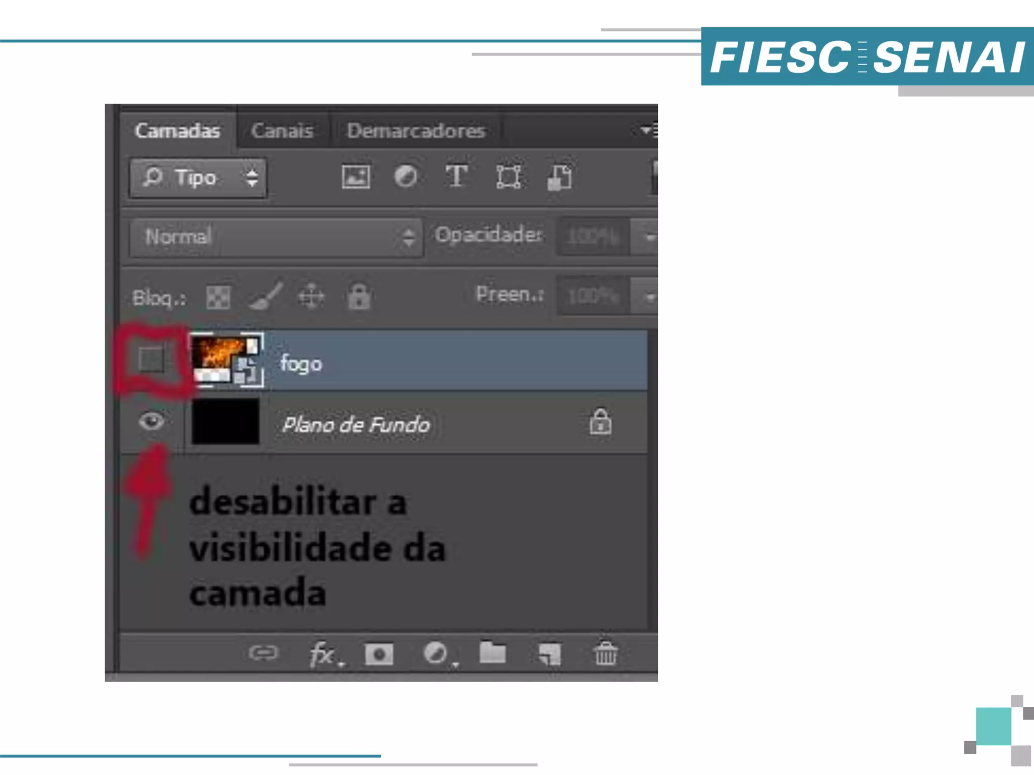 Photoshop CS6 - Texto de fogo realista