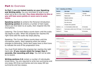 Pte Tutorials Download PTE Academic Tutorial | PDF