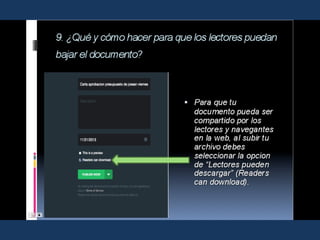 Tutorial de ISSUU de pensa_Lilliam_Rosales