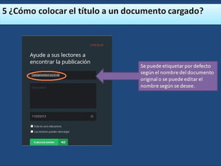 Tutorial de ISSUU de pensa_Lilliam_Rosales