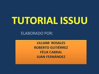 Tutorial de ussii de pensa