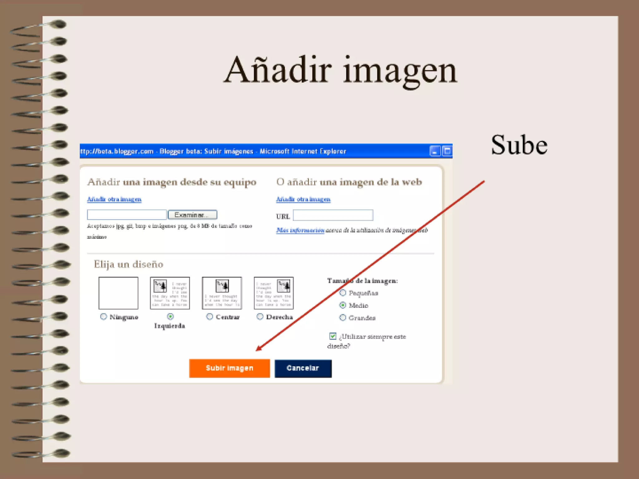 Tutorial Blogger de Ana Ovando