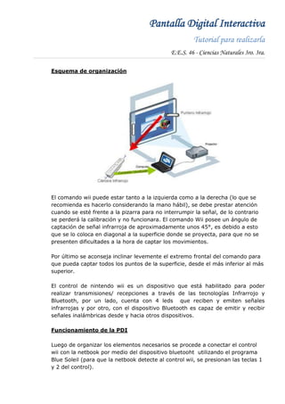 Pantalla Digital Interactiva
                                                       Tutorial para realizarla
             ...