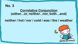 GRAMMAR QUIZ - CONJUNCTIONS QUESTIONS & ANSWERS | PDF