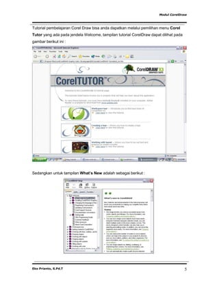 Tutorial coreldraw | PDF