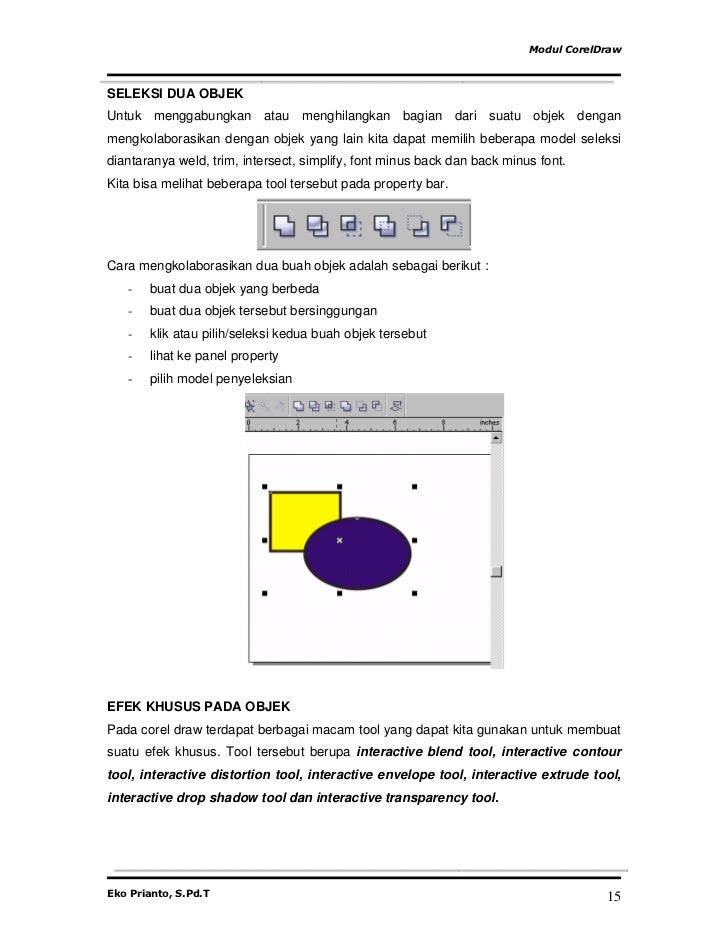 Tutorial coreldraw (dianto irawan)