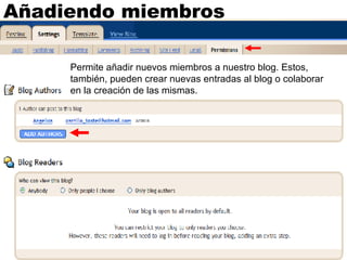 Tutorial: Creación de una bitácora electrónica | PPT