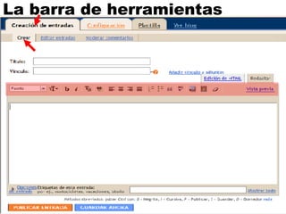 Tutorial: Creación de una bitácora electrónica | PPT