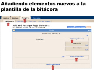 Tutorial: Creación de una bitácora electrónica | PPT
