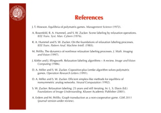 cvpr2011: game theory in CVPR part 1