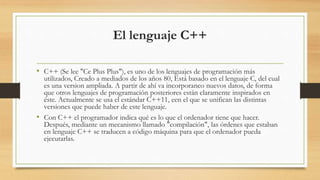Tutorial de- c. ++ | PPTX