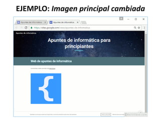 EJEMPLO: Imagen principal cambiada
 