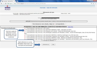 Clique aqui para
realizar a sua
inscrição
 