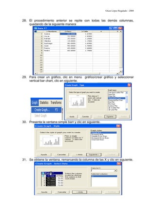 Tutorial De Sigmaplot | PDF