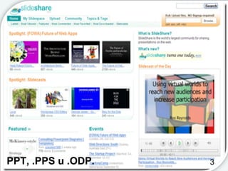 PPT, .PPS u .ODP. 3
 