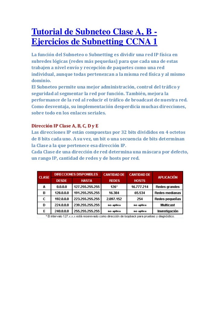 Tutorial De Subnetting | tutorial de subnetting1 Tutorial De Subnetting | tutorial de subnetting1