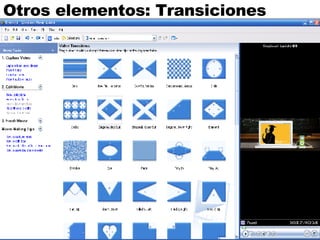 Otros elementos: Transiciones 