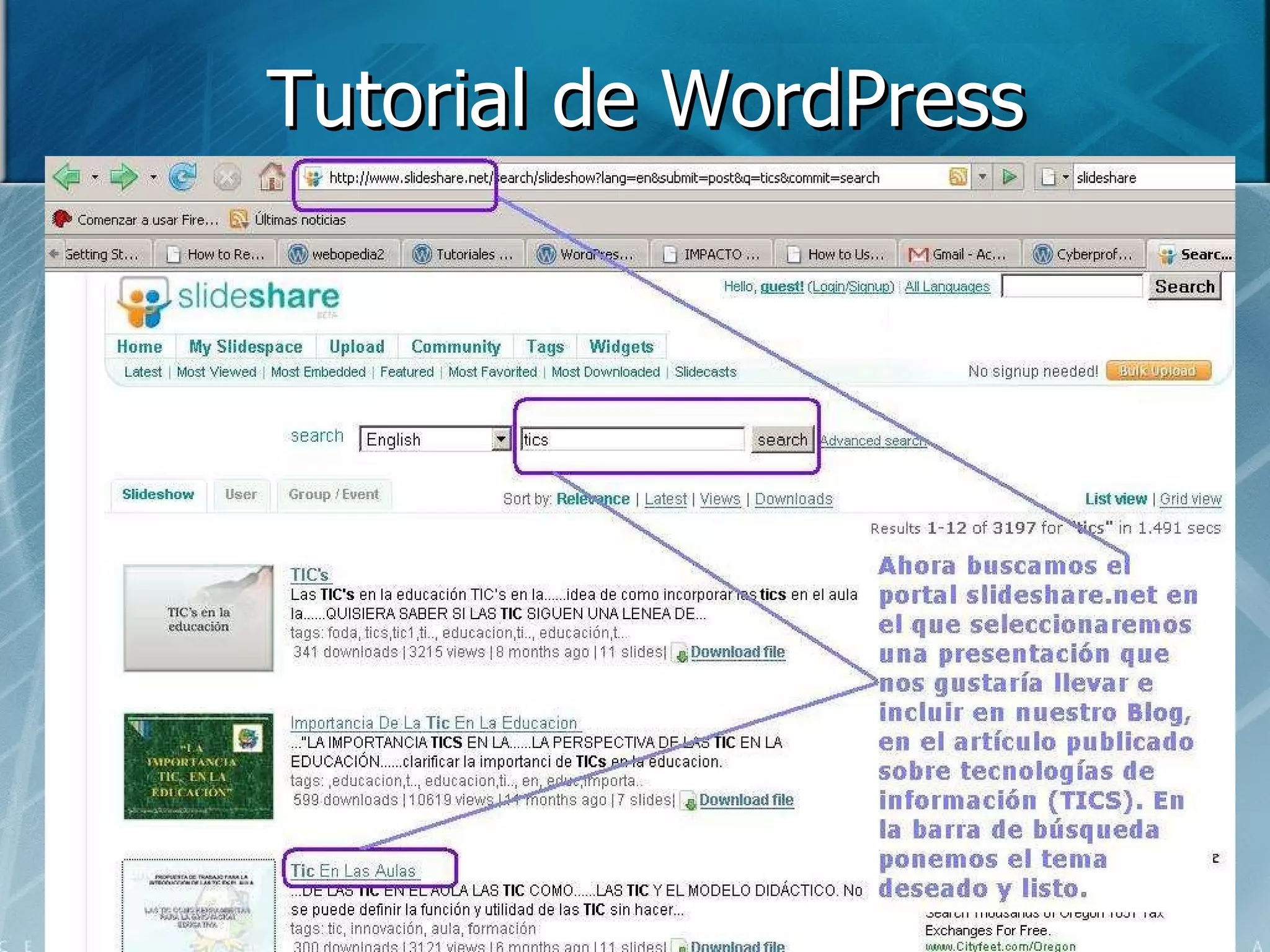 Tutorial de WordPress 