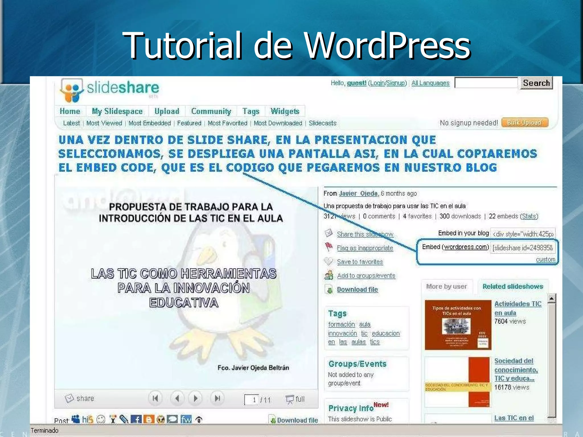 Tutorial de WordPress 