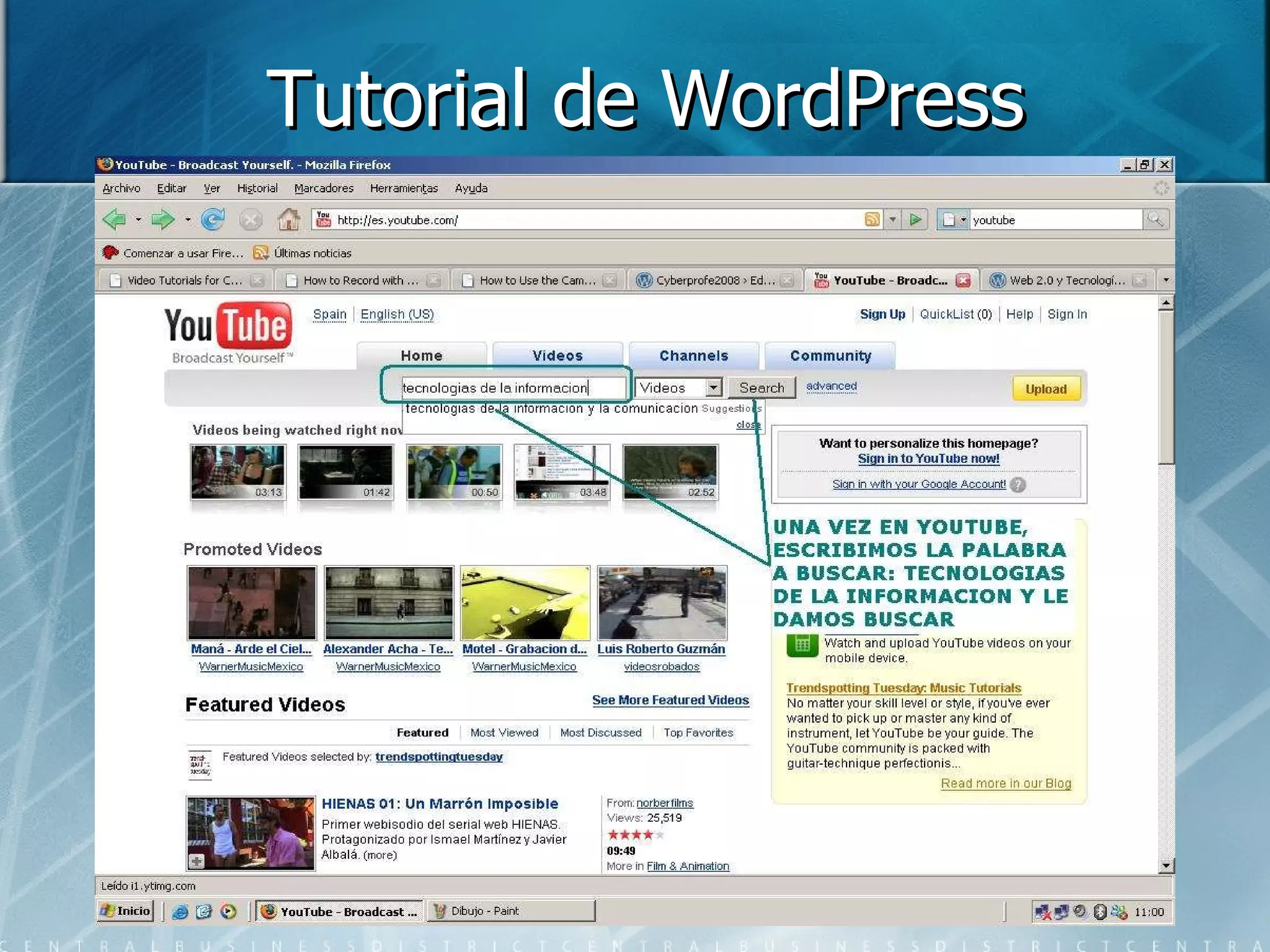 Tutorial de WordPress 