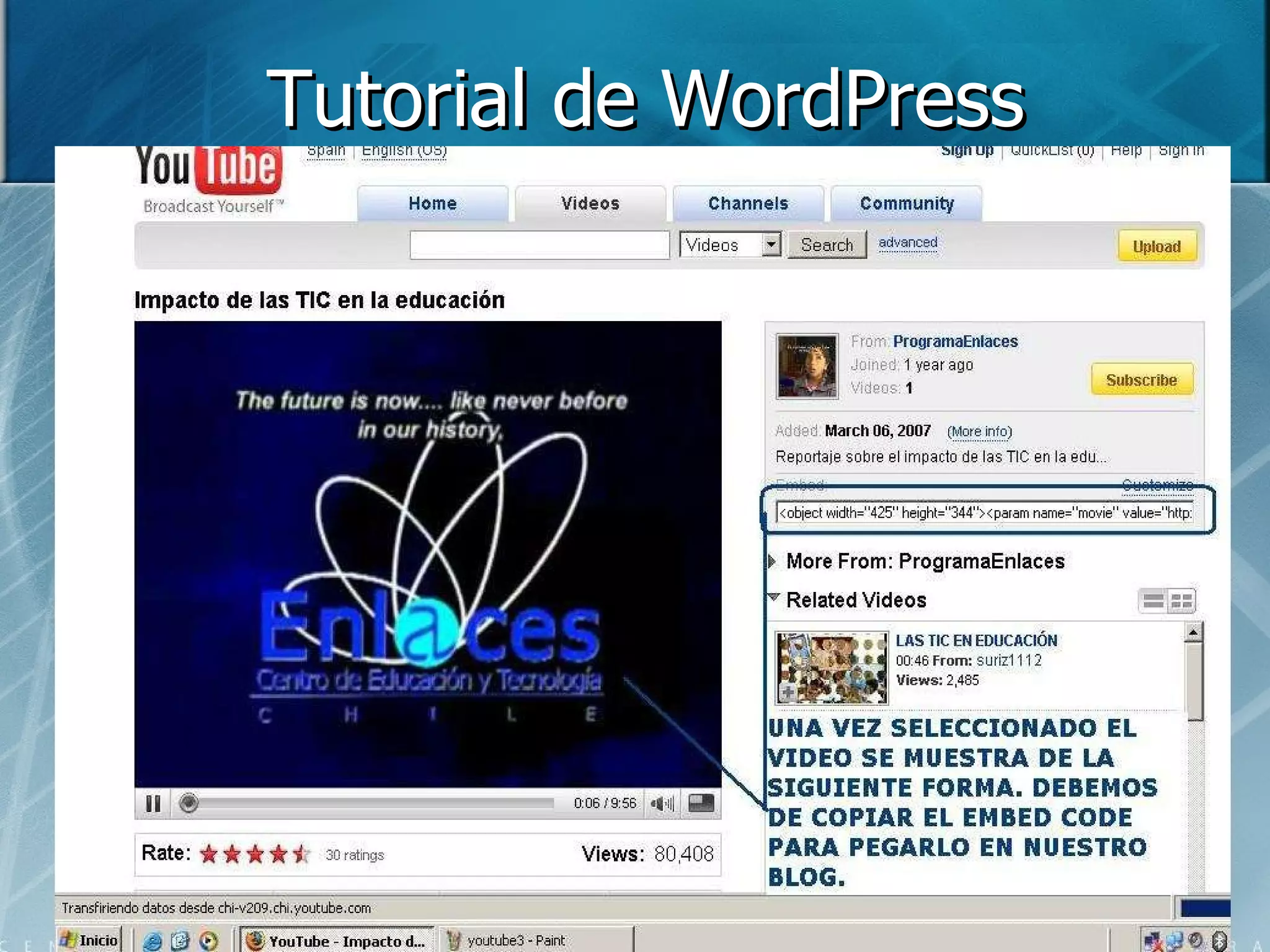 Tutorial de WordPress 