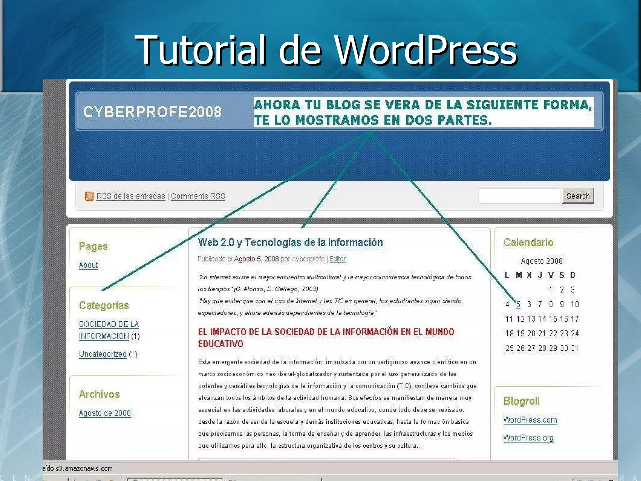 Tutorial de WordPress 