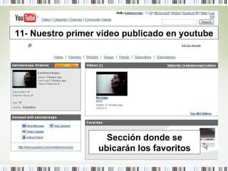 Tutorial de YOUTUBE | PPT