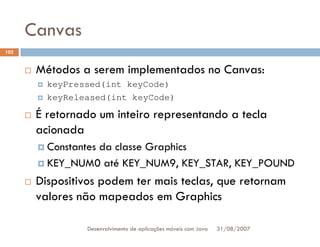 Tutorial: Desenvolvimento de aplicacoes moveis com Java