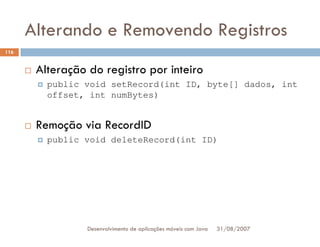 Tutorial: Desenvolvimento de aplicacoes moveis com Java